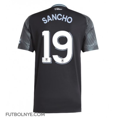 Camiseta Aston Villa Jadon Sancho #19 Visitante Equipación 2025-26 manga corta Camiseta Aston Villa Jadon Sancho #19 Visitante Equipación 2025-26 manga corta